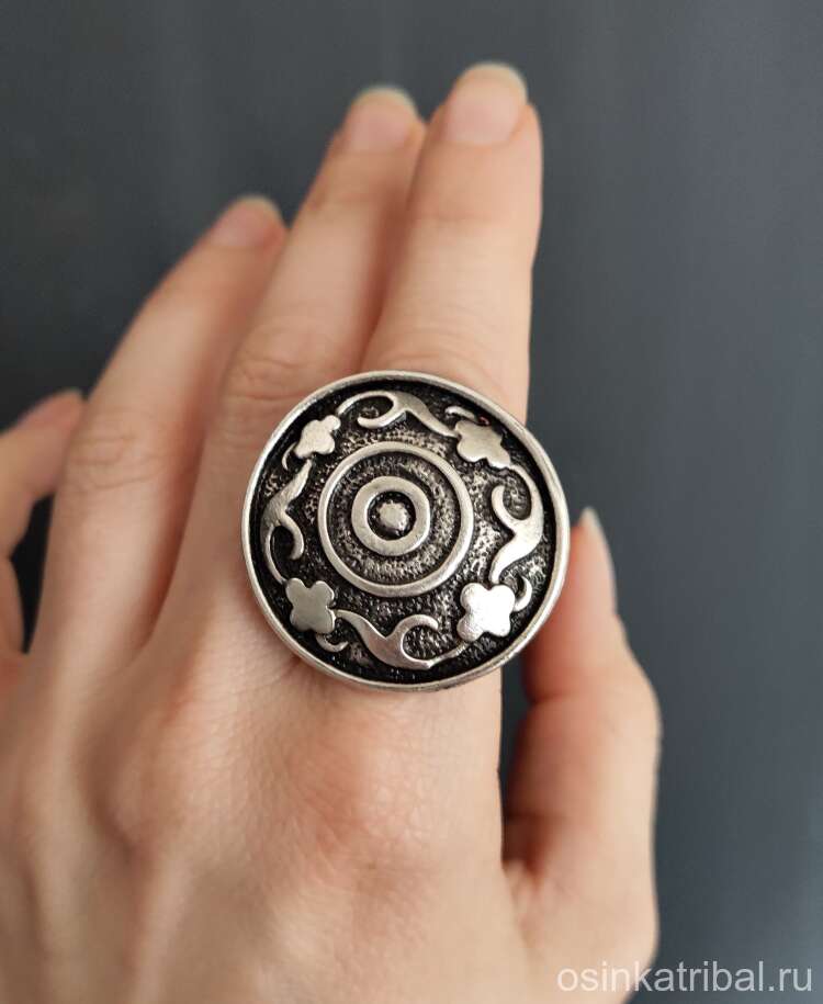 Кольцо в казахском стиле 